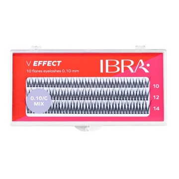 Kępki rzęs V effect MIX IBRA Makeup