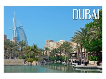 DUBAJ - Emiraty - Burj Al Arab - Magnes na lodówkę