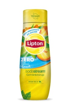 SYROP SODASTREAM LIPTON ICE TEA BRZOSKWINIA ZERO KONCENTRAT 440ml