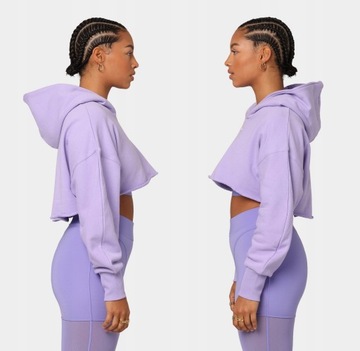 Reebok x Cardi B Women's Crop Sweatshirt Hoodie damska bluza sportowa - S