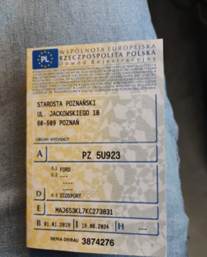 Ford Ecosport II 2019 Ford EcoSport 2019r, 2.0 Benzyna. 4x4. AUTOMAT. Uszkodzony prawy bok. 2.0, zdjęcie 26