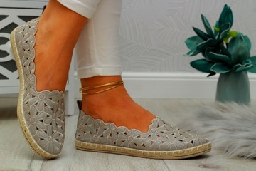 ESPADRYLE BUTY ELEGANCKIE DAMSKIE TENISÓWKI