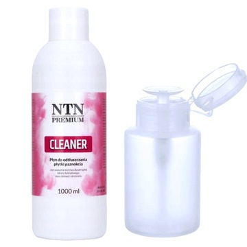 NTN Cleaner odtłuszczacz do paznokci + DOZOWNIK