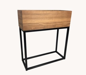 Kwietnik industrialny LOFT duży DONICA DĄB DŁUGI