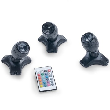 Pontec PondoStar LED RGBW SET с 3 отверстиями для освещения