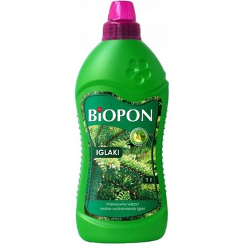 BIOPON Płynny Nawóz wieloskładnikowy do Iglaków 1L