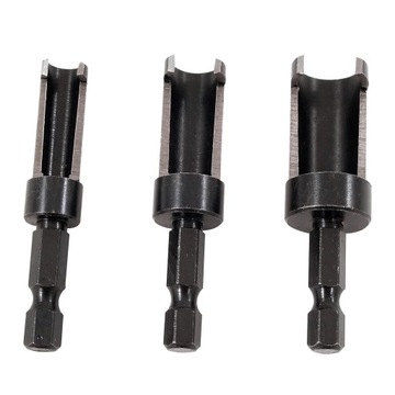 Flekownik do drewna PlugCutter Milescraft 3 szt.