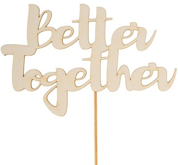 Topper z Beermaty do Bukietu* Better Together *
