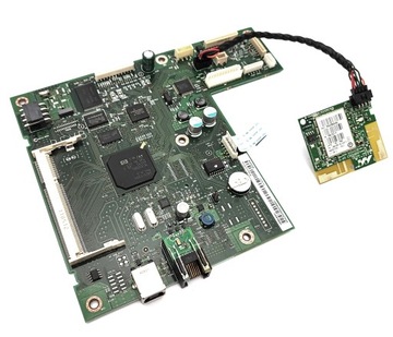 Форматер, материнская плата HP CE855-60001 + модуль Wi-Fi