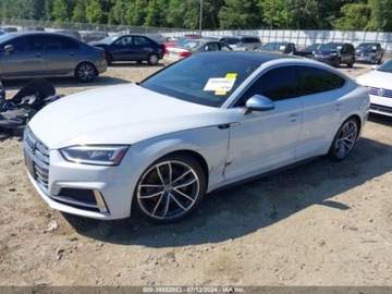 Audi A5 F5 S5 Sportback 3.0 TFSI 354KM 2018 Audi S5 Coupe 2018r., 4x4, 3.0L 3.0 Benzyna 354KM, zdjęcie 1