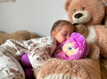 Тряпичная кукла Доротка для девочек с голосовым модулем 27см Тряпичная кукла