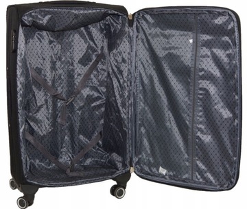 СРЕДНИЙ ЧЕМОДАН НА КОЛЕСАХ СУМКА ДЛЯ БАГАЖА ESY TRIP СУМКА ИЗ МЯГКОЙ ТКАНИ