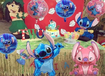 BALON FOLIOWY STITCH 51X62CM URODZINY BAJKA LILO & STITCH