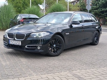 BMW Seria 5 F10-F11 Touring Facelifting 530d 258KM 2014 BMW Seria 5 530d 258KM Automat Panorama Skóra BiXenon Zarejestrowana w PL, zdjęcie 8