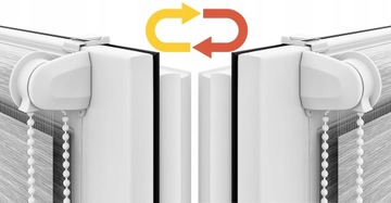 Жалюзи День и Ночь на заказ с натяжителем, 55х150 см.