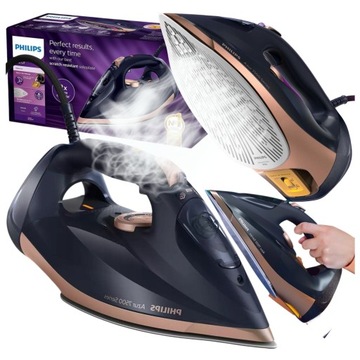 ŻELAZKO PAROWE PHILIPS AZUR CERAMICZNE 3200 W FUNKCJA PARY SPRYSKIWACZ