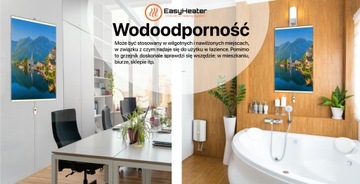 Инфракрасный настенный обогреватель EasyHeater 430 Вт Village Hallstat
