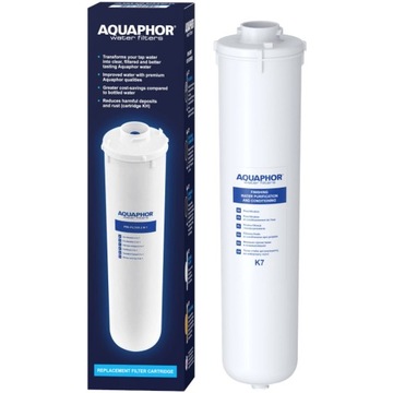K7 filtr wkład filtrujący węglowy 0,8m mikrona do filtrów Aquaphor Kryształ