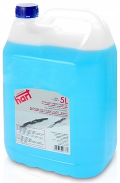 HART ZIMOWY PŁYN DO SPRYSKIWACZY 5L -22C GOTOWY DO UŻYCIA NIEZAMARZAJĄCY