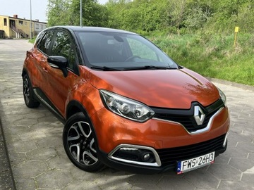 Renault Captur I Crossover 1.5 Energy dCi 90KM 2013 Renault Captur Zarejestrowany Klimatronic Navi