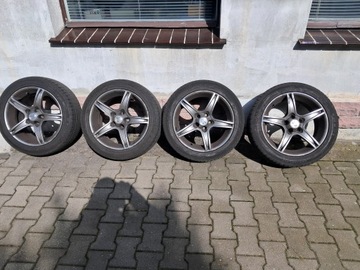 ALU RÁFKY Z PNEUMATIKA 17" 5X108 FORD MONDEO MK4