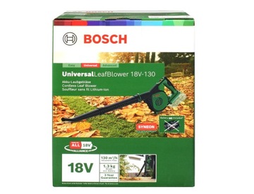 AKUMULATOROWA DMUCHAWA DO LIŚCI UniversalLeafBlower 18V-130 BOSCH 2x2,5