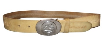 TIMBERLAND solidny skórzany pasek 80-90 cm