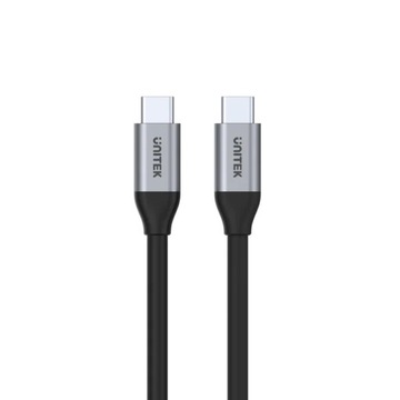 Кабель Unitek USB-C — USB-C, 10 Гбит/с, 4K, 60 Гц, 20 В/5 А, 100 Вт, 3 шт.
