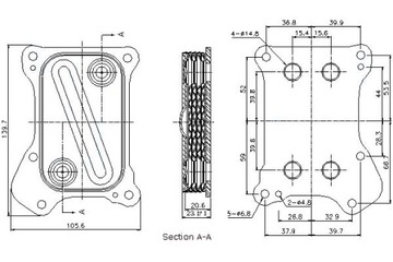 CHLADIČ OLEJE NISSENS 16510850000000000 73500434