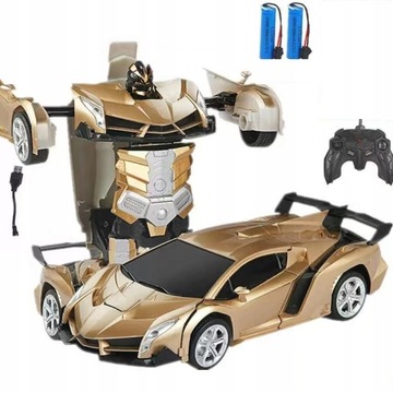 AUTO ROBOT 2w1 SAMOCHÓD ZDALNIE STEROWANY PILOT