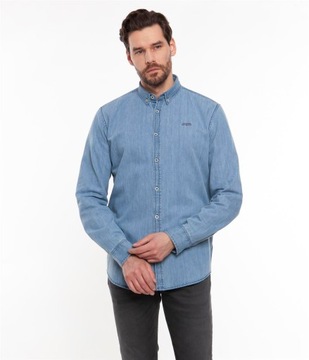 Lee Cooper Koszula męska jeansowa MATEO 5482 - M
