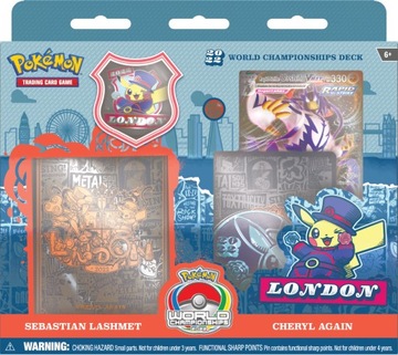 OUTLET Pokemon TCG WC London Sebastian Lashmet