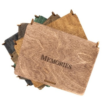 ДЕРЕВЯННАЯ КОРОБКА ДЛЯ ФОТОАЛЬБОМА 10х15см 100шт.