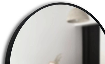 КРУГЛОЕ ЗЕРКАЛО В МЕТАЛЛИЧЕСКОЙ РАМКЕ 50 СМ ВАННАЯ ГОСТИНАЯ ЛОФТ