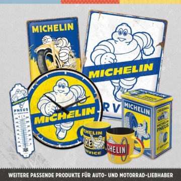 MICHELIN ORIGINAL TYRES PLATE 20X30 см Ностальгическое искусство