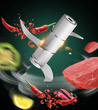 ЭЛЕКТРИЧЕСКИЙ МИНИ-ИЗМЕЛЬЧИТЕЛЬ ДЛЯ ЛУКА, ЧЕСНОКА, ОВОЩЕЙ, ТРАВ