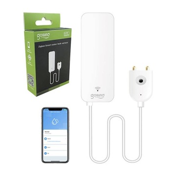 INTELIGENTNY CZUJNIK WSKAŹNIK ZALANIA/WYCIEKU WODY GOSUND ST19 TUYA ZIGBEE