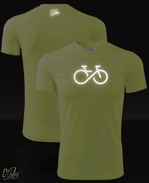 Термоактивная велосипедная куртка с принтом BIKE FOREVER