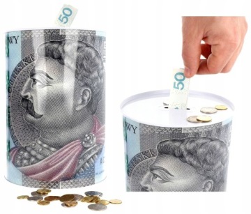 os МЕГА МЕТАЛЛИЧЕСКАЯ КОПИЛКА НОМИНАЛА БОЛЬШОГО XXL