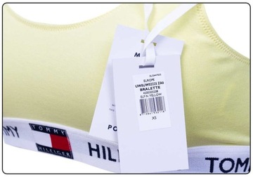 TOMMY HILFIGER DAMSKI STANIK BRALETTE YELLOW r. M