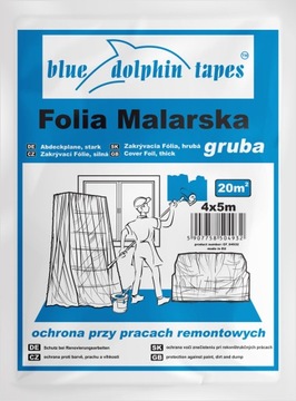 BLUE DOLPHIN FOLIA MALARSKA GRUBA 4MX5M