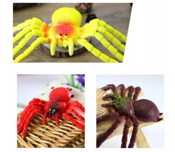 РЕЗИНОВЫЙ РЕАЛИСТИЧЕСКИЙ ПАУК ИГРУШКА-ШАЛОВКА