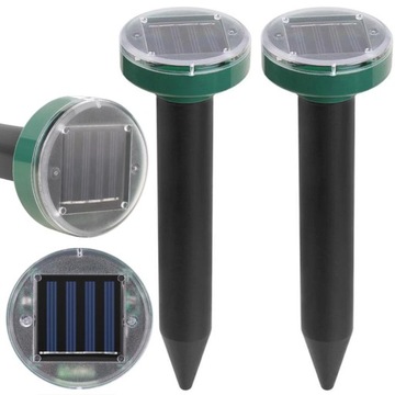 2x ODSTRASZACZ SOLARNY KRETÓW na KRETY GRYZONIE XL