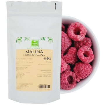 MALINA LIOFILIZOWANA CAŁA 20g chrupiąca przekąska
