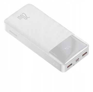 BASEUS POWER BANK 20000 мАч POWERBANK 20 Вт PD 3x USB USB-C TYPE-C 3A QC 3.0