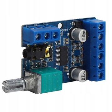 Плата цифрового усилителя мощности 30Втх2 12