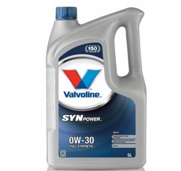 VALVOLINE SYNPOWER 0W30 ENV C2 5L 872519