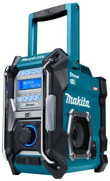 Radio budowlane odbiornik radiowy Makita MR004G akumulatorowe baterie 18 40