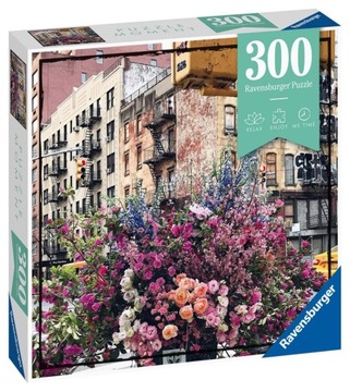 Ravensburger Puzzle Momenty 300 elementów Kwiaty 1