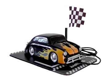 Myszka usb Satzuma auto samochód wyścigowy HOTROD